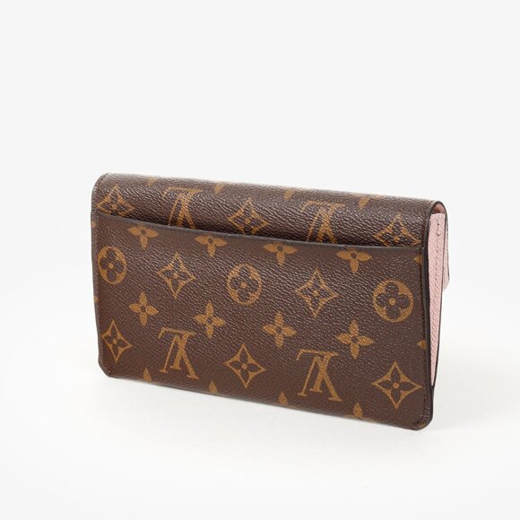 *SOLD* Louis Vuitton Jeanne Wallet Rose Ballerine with Inserts - Picture 4 of 14
